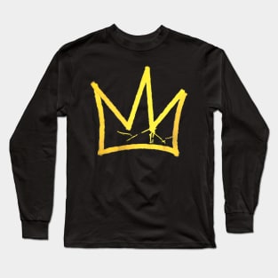 Basquiat Crown Long Sleeve T-Shirt